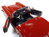 1962 Chevrolet Corvette Convertible Honduras Maroon Metallic Hemmings Motor News September 2022 Cover Car American Muscle Series 1/18 Diecast Model Car Auto World AMM1338