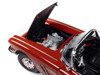 1962 Chevrolet Corvette Convertible Honduras Maroon Metallic Hemmings Motor News September 2022 Cover Car American Muscle Series 1/18 Diecast Model Car Auto World AMM1338