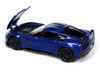 2019 Chevrolet Corvette Z06 Elkhart Lake Blue Metallic Sports Cars Series 1/64 Diecast Model Car Auto World 64442-AWSP165B