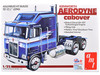 Skill 3 Model Kit Kenworth Aerodyne Cabover Truck Tractor 1/25 Scale Model AMT AMT1463