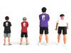 Kaido and Sons V2 4 Piece Diecast Figure Set Kaido House Special for 1/64 Scale Models by Mini GT KHMG142