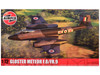 Level 2 Model Kit Gloster Meteor F 8 FR 9 Fighter Aircraft with 2 Scheme Options 1/72 Plastic Model Kit Airfix A04067