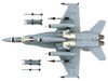 McDonnell Douglas F A 18C Hornet Aircraft VMFA 323 Death Rattlers 2021 United States Marines Air Power Series 1/72 Diecast Model Hobby Master HA3583