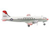 Douglas C 54Q Skymaster Transport Aircraft US Navy Test Pilot School 1973 United States Navy Airliner Series 1/200 Diecast Model Hobby Master HL2025