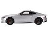 2023 Nissan Z Performance Brilliant Silver Metallic with Black Top 1/18 Model Car Top Speed TS0400