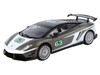 Lamborghini Gallardo LP 560 4 Super Trofeo #63 Gray Metallic and White GT Racing Series 1/24 Diecast Model Car Motormax 73793