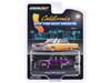 1946 Ford Fordor Super Deluxe Dark Purple Metallic and Black California Lowriders Series 6 1/64 Diecast Model Car Greenlight 63070A