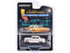 1950 Mercury Eight Coupe Matt White with Orange Stripes California Lowriders Series 6 1/64 Diecast Model Car Greenlight 63070B