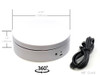 Mini Turntable Rotating Display Stand 4 75 with White Base for 1/64 Scale Model Cars E12-WH