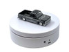 Mini Turntable Rotating Display Stand 4 75 with White Base for 1/64 Scale Model Cars E12-WH