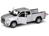 2019 RAM 1500 Pickup Truck Silver Metallic NEX Models Series 1/27 Diecast Model Car Welly 24104W-SIL