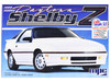 Skill 2 Model Kit 1988 Dodge Shelby Daytona Z 2 in 1 Kit 1/25 Scale Model MPC MPC1009