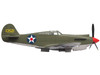 Curtiss P 40B Warhawk Aircraft Hawaii 1945 United States Army Air Forces Planes of World War II Series 1/72 Diecast Model Airplane Luppa LCM015