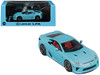 Lexus LFA RHD Right Hand Drive Baby Blue 1/64 Diecast Model Car CM Models CM64-LFA-02