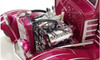 1932 Ford Hot Rod Pickup Truck Grand National Deuce Series #7 Cotton Candy Pink Metallic with White Graphics Limited Edition to 456 pieces Worldwide 1/18 Diecast Model Car ACME A1804105