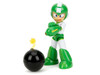 Hyper Bomb 4 5 Moveable Figure with Accessories and Alternate Head and Hands Mega Man 1987 Video Game Model  Jada 34507
