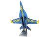 Model Kit Boeing F A 18 Super Hornet Fighter Aircraft Blue Angels #5 United States Navy Challenging Difficulty teel Model Metal Earth ICX212