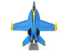 Model Kit Boeing F A 18 Super Hornet Fighter Aircraft Blue Angels #5 United States Navy Challenging Difficulty teel Model Metal Earth ICX212