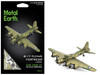 Model Kit Boeing B 17 Flying Fortress Bomber Aircraft World War II United States Army Air Forces Challenging Difficulty Steel Model Metal Earth ME1009