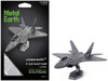 Model Kit Lockheed Martin F 22 Raptor Stealth Aircraft United States Air Force Moderate Difficulty Steel Model Metal Earth ME1016