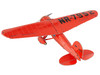 Model Kit Lockheed Vega 5B Monoplane Aircraft Little Red Bus Amelia Earhart Red Moderate Difficulty Steel Model Metal Earth ME1025