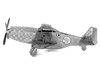 Model Kit North American P 51 Mustang Fighter Aircraft Big Beautiful Doll United States Army Air Forces Easy Difficulty Steel Model Metal Earth MMS003