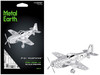 Model Kit North American P 51 Mustang Fighter Aircraft Big Beautiful Doll United States Army Air Forces Easy Difficulty Steel Model Metal Earth MMS003