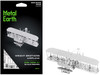 Model Kit Wright Brothers Airplane Moderate Difficulty Steel Model Metal Earth MMS042