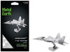 Model Kit Lockheed Martin F 22 Raptor Stealth Aircraft Moderate Difficulty Steel Model Metal Earth MMS050