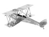 Model Kit De Havilland Tiger Moth Trainer Aircraft Moderate Difficulty Steel Model Metal Earth MMS066