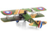 Model Kit SPAD S XIII Fighter Aircraft World War I French Air Force Moderate Difficulty Steel Model Metal Earth ME1024