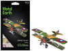 Model Kit SPAD S XIII Fighter Aircraft World War I French Air Force Moderate Difficulty Steel Model Metal Earth ME1024