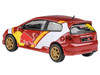 2001 Honda Civic Type R EP3 No Good Racing Red and White with Graphics 1/64 Diecast Model Car Paragon Models PA-55350