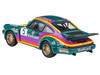1975 Porsche 911 Carrera RSR 3 0 #5 Kremer Racing Vaillant Green with Stripes 1/64 Diecast Model Car Paragon Models PA-55792