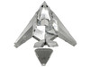 Model Kit Lockheed Martin F 117 Nighthawk Stealth Aircraft United States Air Force Moderate Difficulty Steel Model Metal Earth MMS164