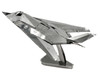 Model Kit Lockheed Martin F 117 Nighthawk Stealth Aircraft United States Air Force Moderate Difficulty Steel Model Metal Earth MMS164