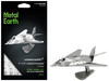 Model Kit Lockheed Martin F 117 Nighthawk Stealth Aircraft United States Air Force Moderate Difficulty Steel Model Metal Earth MMS164