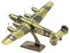 Model Kit Consolidated B 24 Liberator Bomber Aircraft Diamond Lil United States Army Air Forces Challenging Difficulty Steel Model Metal Earth MMS179