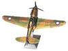 Model Kit Curtiss P 40 Warhawk Fighter Bomber Aircraft American Volunteer Group AVG Chinese Air Force Moderate Difficulty Steel Model Metal Earth MMS213