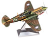 Model Kit Curtiss P 40 Warhawk Fighter Bomber Aircraft American Volunteer Group AVG Chinese Air Force Moderate Difficulty Steel Model Metal Earth MMS213