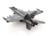 Model Kit Boeing F A 18 Super Hornet Fighter Aircraft United States Navy Moderate Difficulty Steel Model Metal Earth MMS459