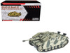 Germany StuG III Ausf G Early Production Tank with Schurzen #201 StuG Brigade 242 Italy 1943 NEO Dragon Armor Series 1/72 Plastic Model Dragon Models 63251