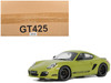 2012 Porsche Cayman R Green with Black Side Stripes 1/18 Model Car GT Spirit GT425