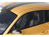 Porsche 991 2 Turbo S Orange Metallic with Black Stripes 1/18 Model Car GT Spirit GT444