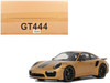 Porsche 991 2 Turbo S Orange Metallic with Black Stripes 1/18 Model Car GT Spirit GT444