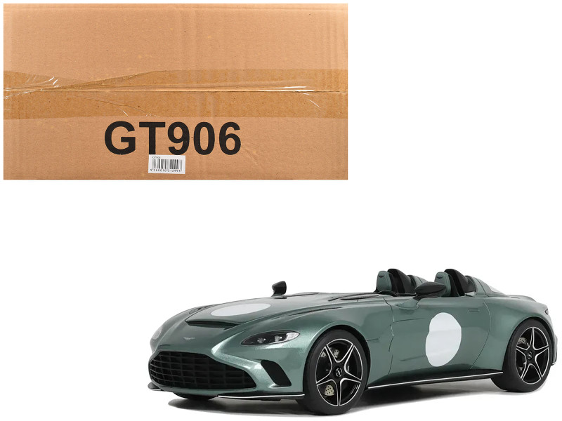 Aston Martin V12 Speedster Green Metallic 1/18 Model Car GT Spirit