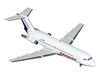 BAC 111 200 Commercial Aircraft Braniff International Airways EI BWP White with Blue Tail Gemini 200 Series 1/200 Diecast Model Airplane GeminiJets G2BNF1312