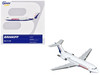 BAC 111 200 Commercial Aircraft Braniff International Airways EI BWP White with Blue Tail Gemini 200 Series 1/200 Diecast Model Airplane GeminiJets G2BNF1312
