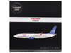 Boeing 737 800 Commercial Aircraft Trump Vance Campaign N917XA White with Blue Tail Gemini 200 Series 1/200 Diecast Model Airplane GeminiJets G2TRU1372