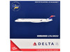Bombardier CRJ900 Commercial Aircraft Delta Connection SkyWest Airlines N806SK White with Blue and Red Tail 1/400 Diecast Model Airplane GeminiJets GJ2253